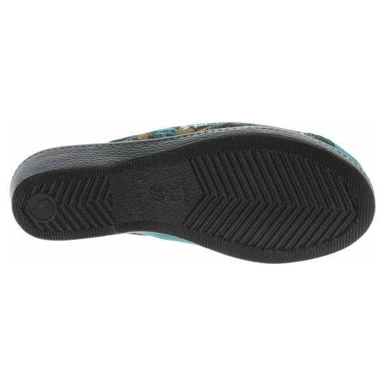 detail Dámské domácí pantofle Rogallo 29532 modrá