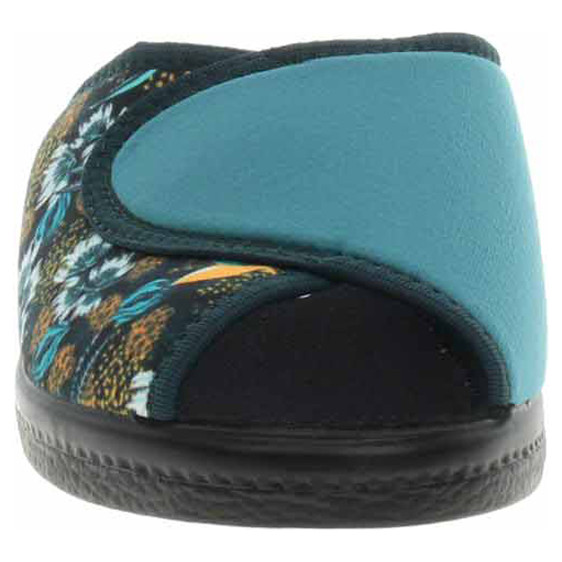 detail Dámské domácí pantofle Rogallo 29531 modrá