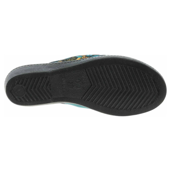 detail Dámské domácí pantofle Rogallo 29531 modrá