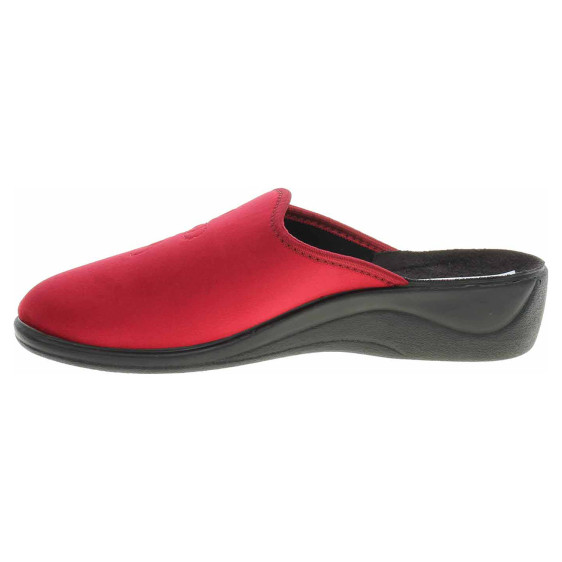 detail Dámské domácí pantofle Rogallo 29612 vínová