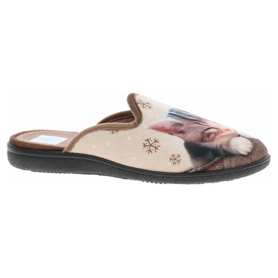 detail Dámské domácí pantofle Medi Line 1517-025 tostado