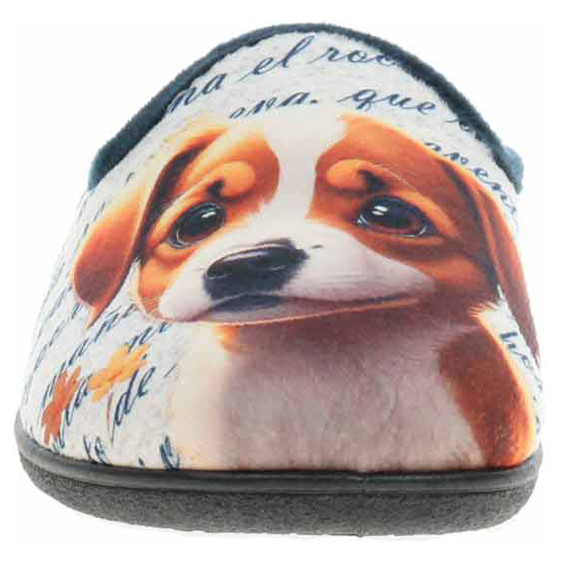 detail Dámské domácí pantofle Medi Line 1519-025 marino