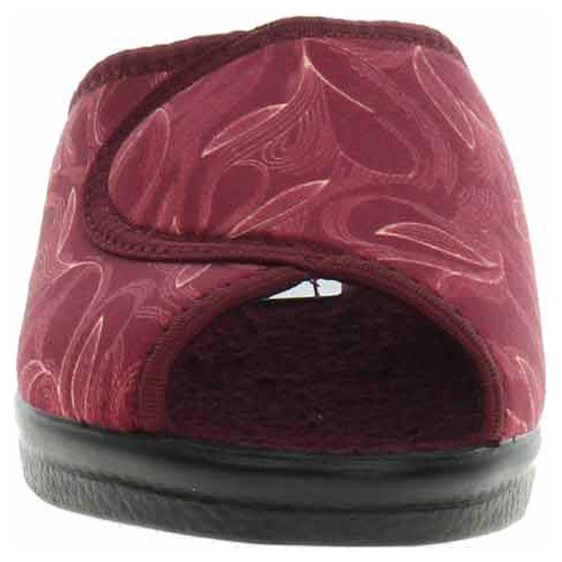 detail Dámské domácí pantofle Rogallo 29832 vínová