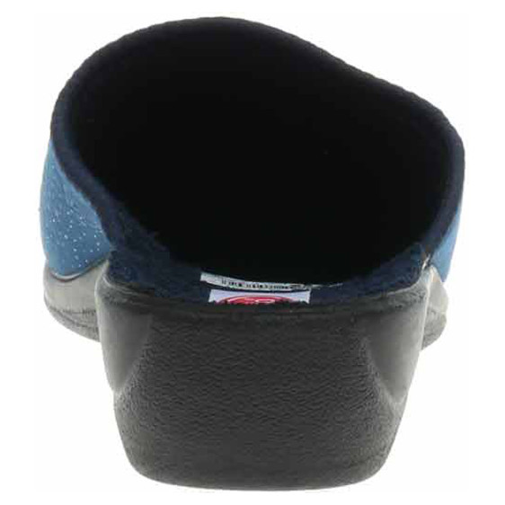 detail Dámské domácí pantofle Rogallo 29784 modrá