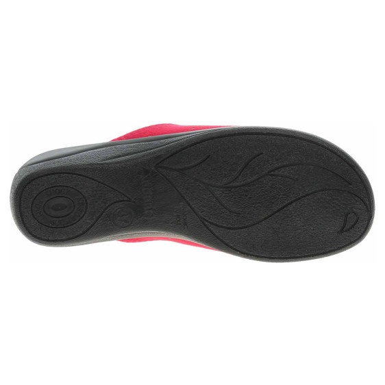 detail Dámské domácí pantofle Rogallo 29859 červená