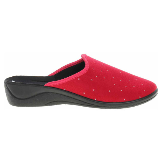 detail Dámské domácí pantofle Rogallo 29859 červená