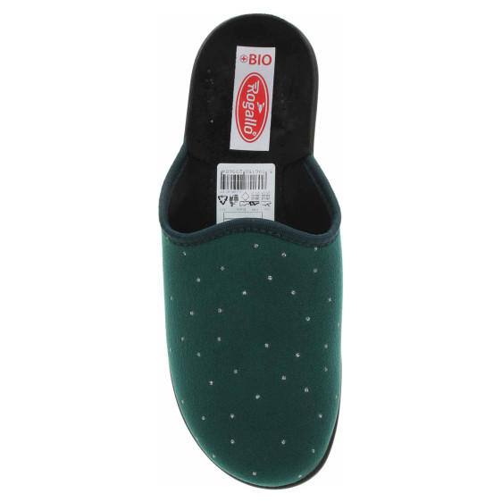 detail Dámské domácí pantofle Rogallo 29968 zelená