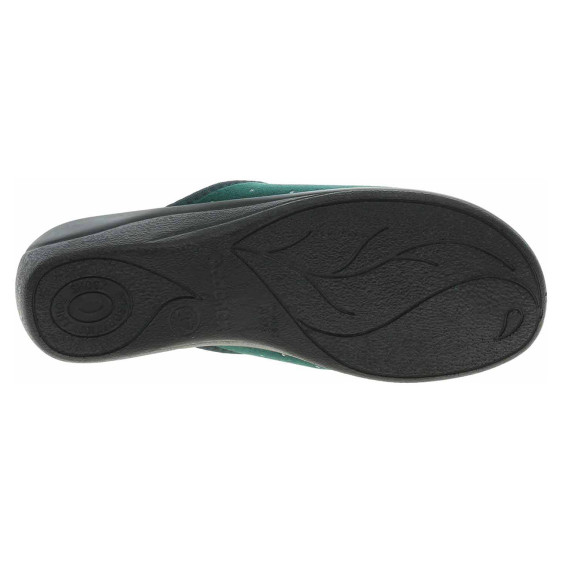 detail Dámské domácí pantofle Rogallo 29968 zelená