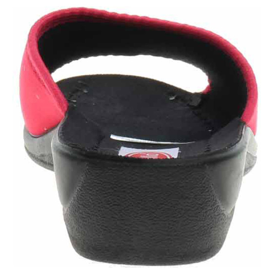 detail Dámské domácí pantofle Rogallo 29861 červená