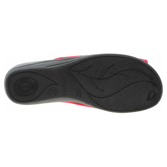 detail Dámské domácí pantofle Rogallo 29861 červená