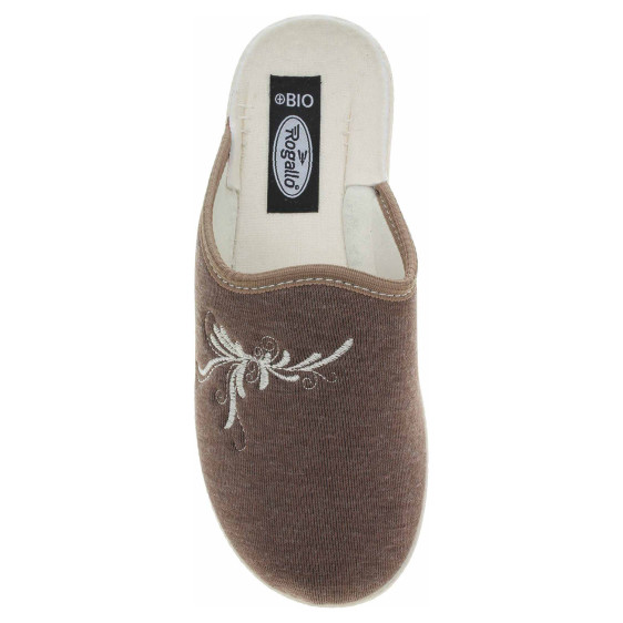 detail Dámské domácí pantofle Rogallo 3360-080 hnědá