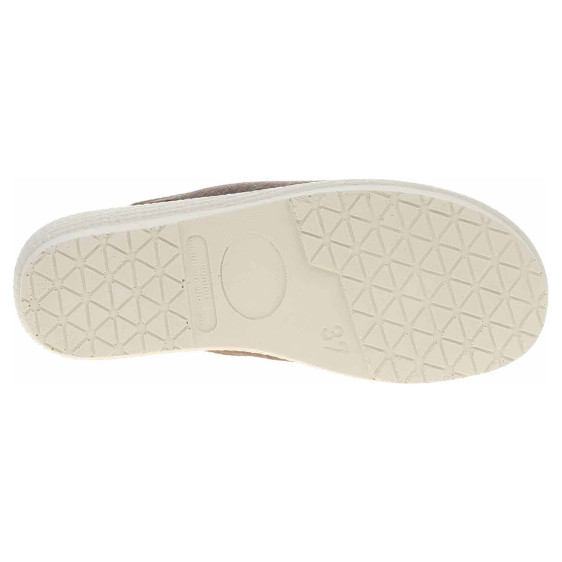 detail Dámské domácí pantofle Rogallo 3360-080 hnědá