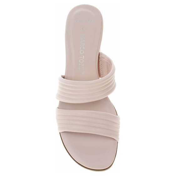 detail Dámské pantofle Marco Tozzi 2-27203-38 powder