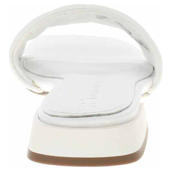 detail Dámské pantofle Tamaris 1-27126-38 white