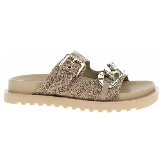 detail Dámské pantofle Guess FL6FT2FAL03-BEIBR