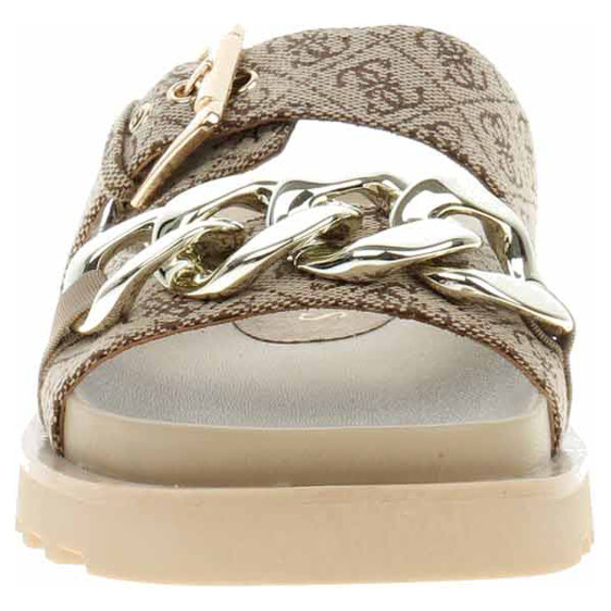 detail Dámské pantofle Guess FL6FT2FAL03-BEIBR