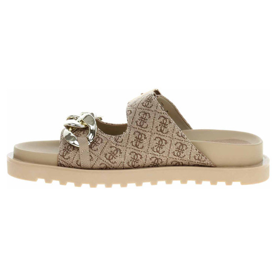 detail Dámské pantofle Guess FL6FT2FAL03-BEIBR