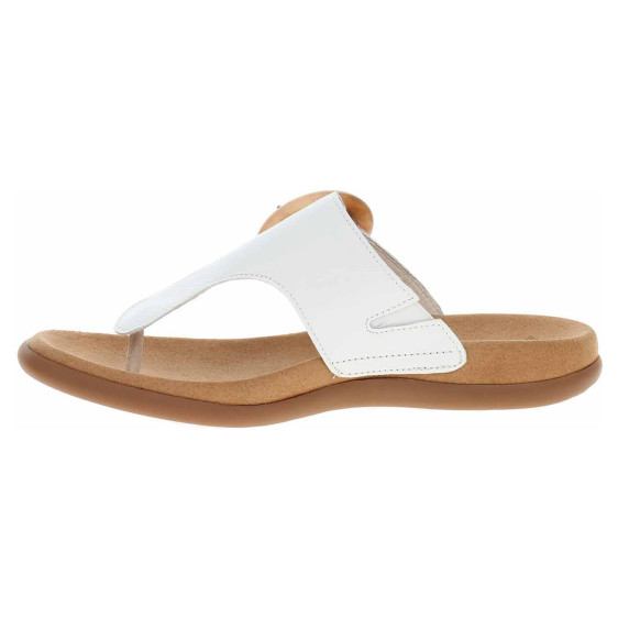 detail Dámské pantofle Gabor 63.701.21 weiss