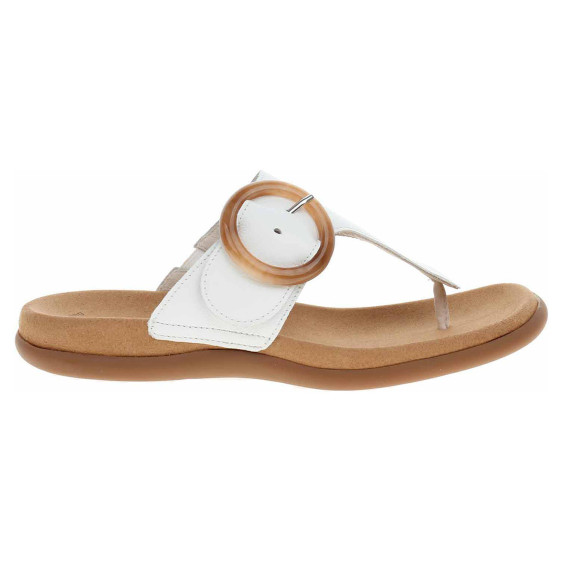 detail Dámské pantofle Gabor 63.701.21 weiss