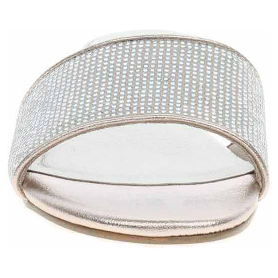 detail Dámské pantofle Marco Tozzi 2-87102-42 platinum