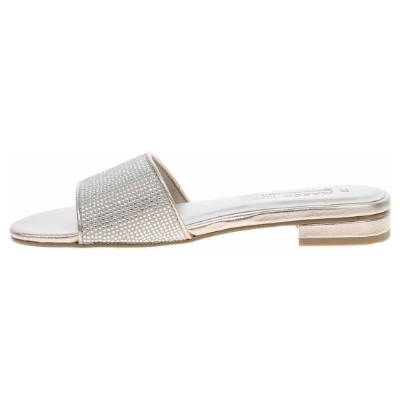 detail Dámské pantofle Marco Tozzi 2-87102-42 platinum