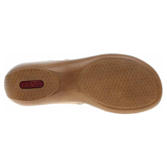 detail Dámské pantofle Rieker 659X6-90 rosa