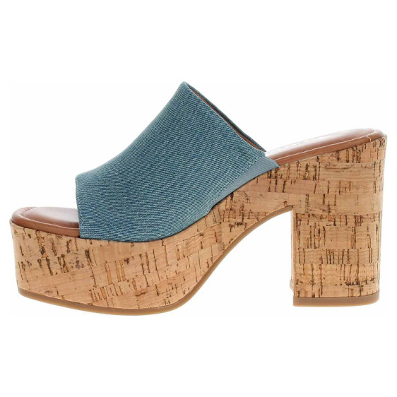 detail Dámské pantofle Tamaris 1-27227-42 denim