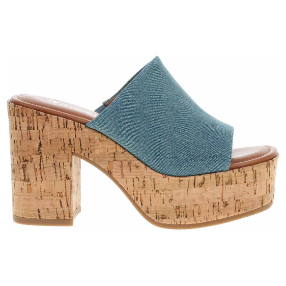 detail Dámské pantofle Tamaris 1-27227-42 denim
