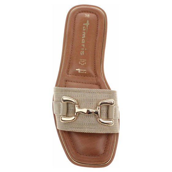 detail Dámské pantofle Tamaris 1-27100-42 beige