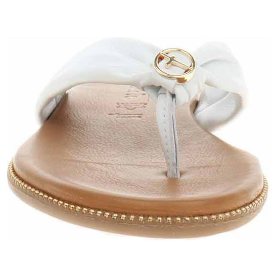 detail Dámské pantofle Tamaris 1-27126-44 white