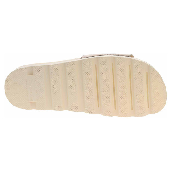 detail Dámské pantofle Tamaris 1-27411-44 bronce