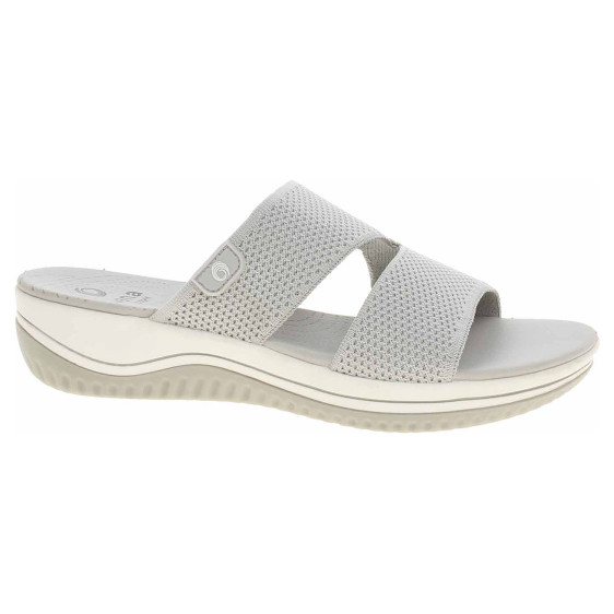 detail Dámské pantofle Jana 8-27270-43 lt grey