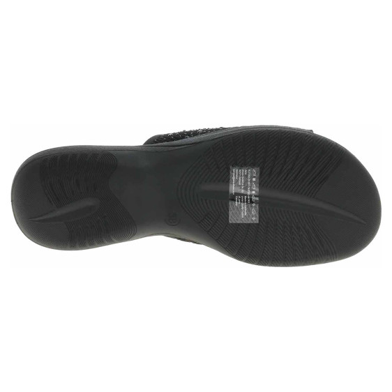 detail Dámské pantofle Jana 8-27262-44 black