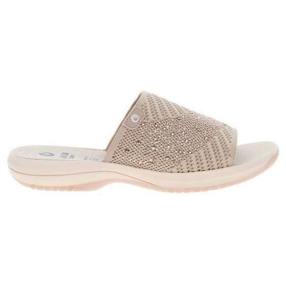 detail Dámské pantofle Jana 8-27262-44 powder