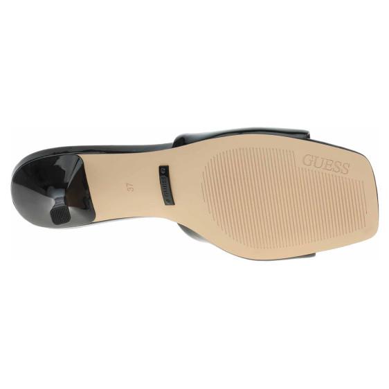 detail Dámské pantofle Guess FLJLUSPAF03-BLACK