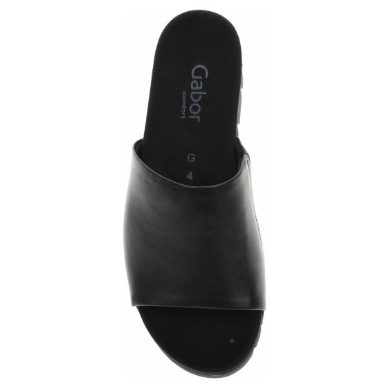 detail Dámské pantofle Gabor 62.880.57 schwarz