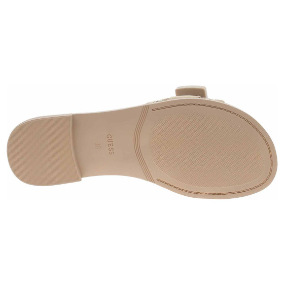 detail Dámské pantofle Guess FLJELYLEL19-GOLD