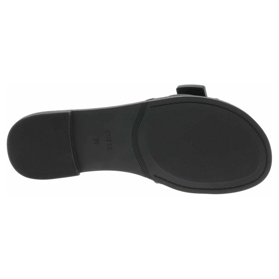 detail Dámské pantofle Guess FLGEL3ELE19-BLACK