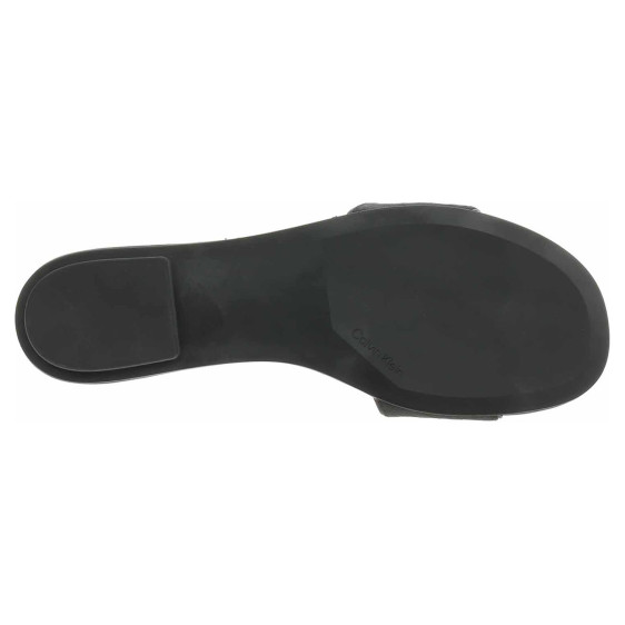 detail Dámské pantofle Calvin Klein HW0HW02388 BEH Ck Black