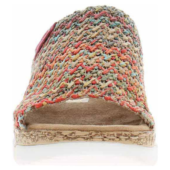 detail Dámské pantofle Rieker V2369-90 multi