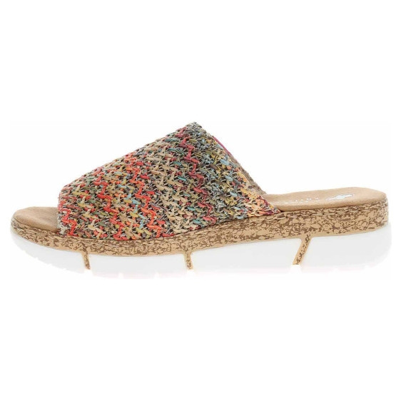 detail Dámské pantofle Rieker V2369-90 multi