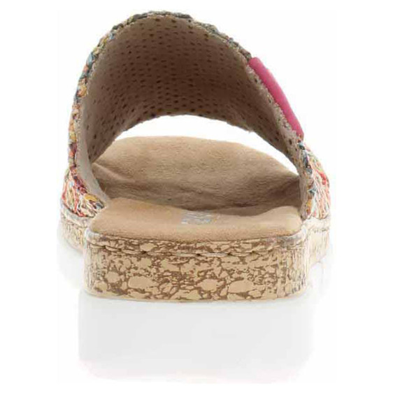 detail Dámské pantofle Rieker V2369-90 multi