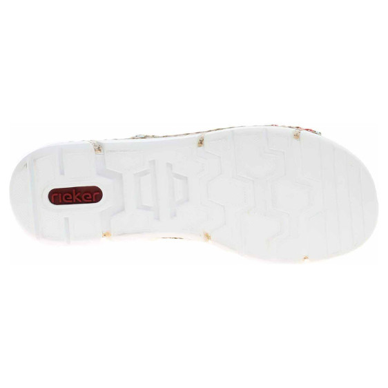 detail Dámské pantofle Rieker V2369-90 multi