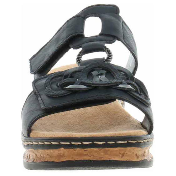 detail Dámské pantofle Rieker 62936-14 blau