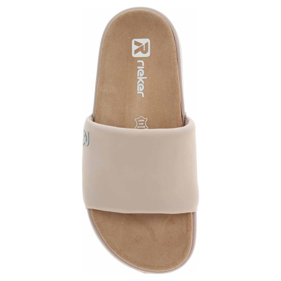 detail Dámské pantofle Rieker W3250-31 rosa