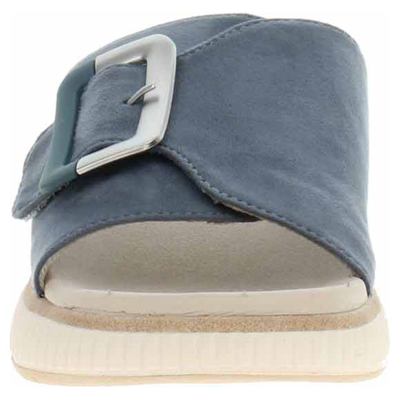 detail Dámské pantofle Jana 8-27265-44 denim