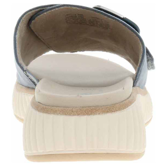 detail Dámské pantofle Jana 8-27265-44 denim