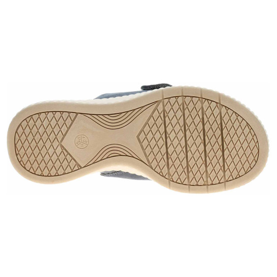 detail Dámské pantofle Jana 8-27265-44 denim