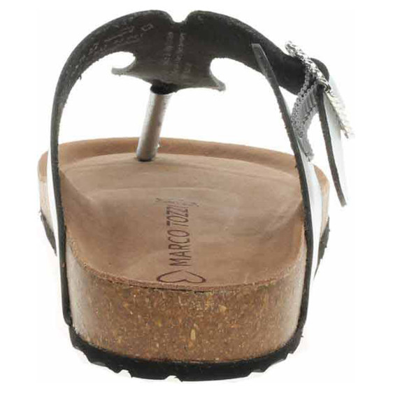 detail Dámské pantofle Marco Tozzi 2-27402-44 silver