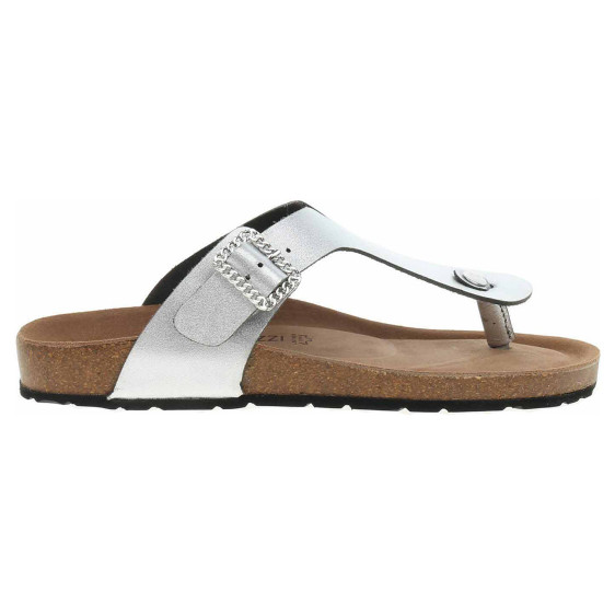 detail Dámské pantofle Marco Tozzi 2-27402-44 silver